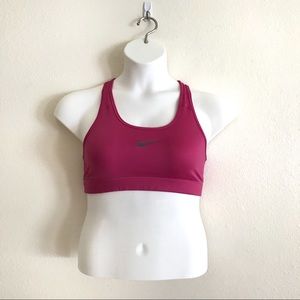 Nike Dri-fit Pink Racerback Bra Size Large